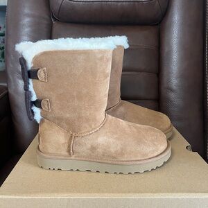 UGG Bailey Ribbed Bow Boots